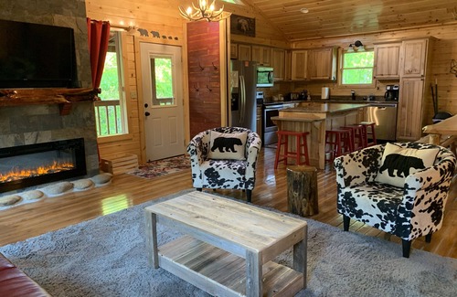 Sevierville Cabin | Daydream Hideaway Cabin - Mtn retreat in the swaying pines, firepit, playground