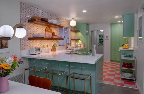 Old Las Palmas House | Dazzling MId-Century in P.S. Uptown Design District, 40 x 18' Pool, Spa, Views