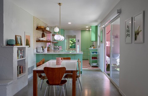 Old Las Palmas House | Dazzling MId-Century in P.S. Uptown Design District, 40 x 18' Pool, Spa, Views