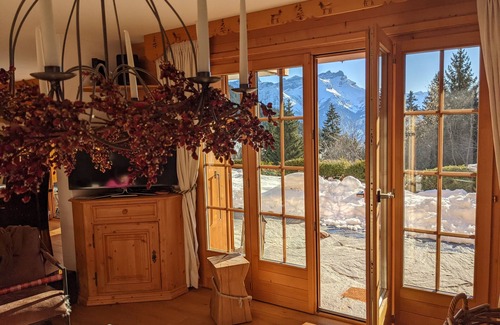 Villars-sur-Ollon Apartment | De charme appartement with amazing south facing terrace