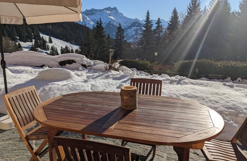 Villars-sur-Ollon Apartment | De charme appartement with amazing south facing terrace