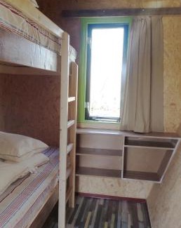 Molenrij Ski Chalet | De Horizon, slapen in hutten