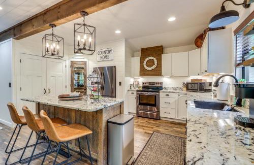 Ellijay House | Deck and Fire Pit Bliss Mountaintown Creek Cottage!