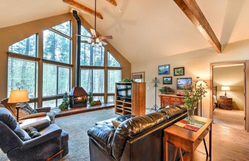 Ponderosa Park House | Deck and Forest Views Peaceful Prescott Cabin