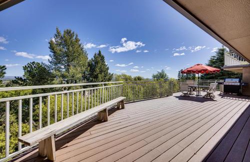Broadmoor House | Deck and Mtn Views Home in Colorado Springs