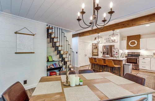 Ellijay Cottage | Deck & Fire Pit Bliss: Mountaintown Creek Cottage!