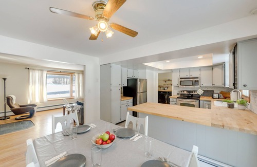 West Eaton House | Deck & Fire Pit: Cozy Escape in Morrisville!