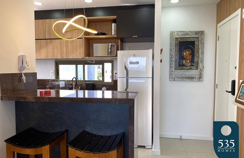 Barra Apartment | Decorated and Equipped in Barra with Sea View