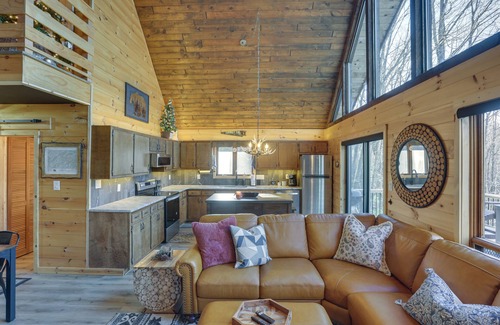 Deep Gap Cabin | Deep Gap Cabin w/2 Decks & Community Amenities!