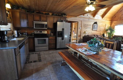 Branson Cedars Cabin | Deer Run Cabin - Private Hot tub, Loft/Game Room, 1 Mile to Thunder Ridge