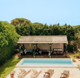 Puerto Real Villa | Dehesa de la yeguas-Finca privada con piscina a 15 min playas