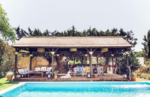 Puerto Real Villa | Dehesa de la yeguas-Finca privada con piscina a 15 min playas