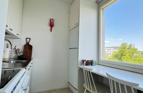 Tampere Apartment | Delightful downtown studio on the top floor