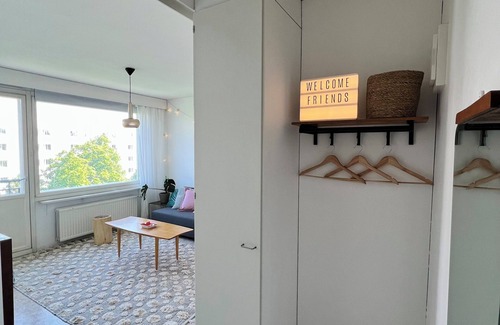 Tampere Apartment | Delightful downtown studio on the top floor
