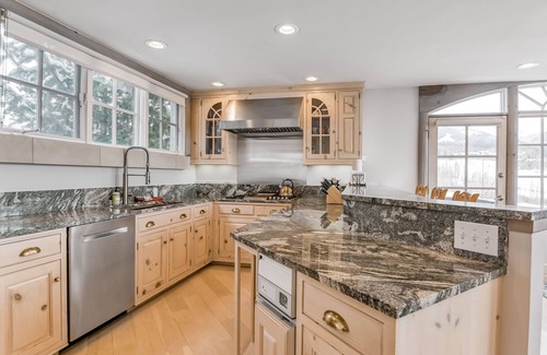 Mountain Village House | Delightful home with mountain views, sauna, game room & deck