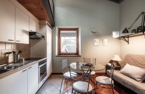 Morcote Apartment | Delightful loft overlooking hill and Santa Maria Church in Morcote (Salvia)