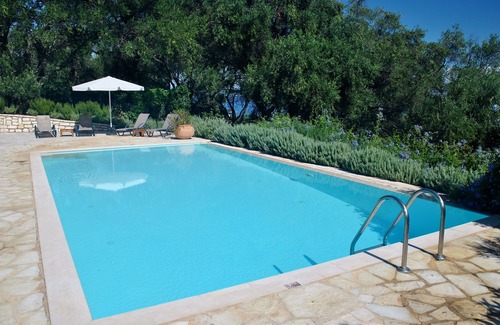 Petaleia Villa | Delightful Secluded Villa Above Avlaki. Fabulous Views, Private Pool, A/C Wi-fi