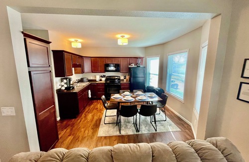 Wisconsin Dells House | DELL-ightfully Downtown Dells! PERFECT location! Porch/Patio/Grill/Fire pit!
