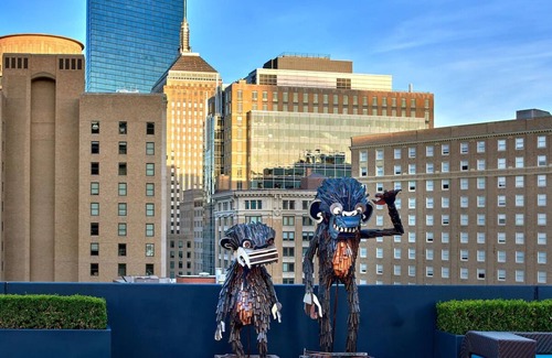 Bay Village Hotel | Deluxe Back Bay View Room King Bed, Revere Hotel, Pet-Friendly, Rooftop Bar