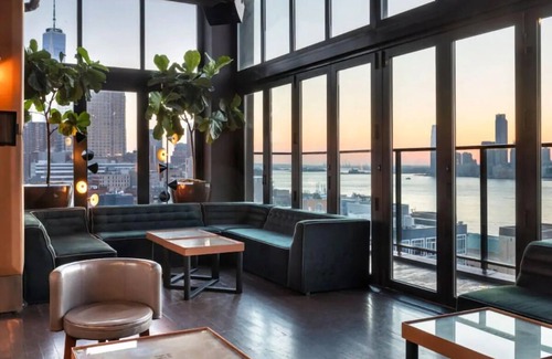 Hudson Square Hotel | Deluxe Double Double, Hotel Hugo, Art-Industrial Design, Heart of SoHo