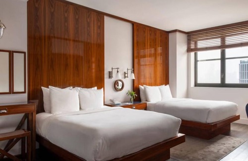 Hudson Square Hotel | Deluxe Double Double, Hotel Hugo, Art-Industrial Design, Heart of SoHo