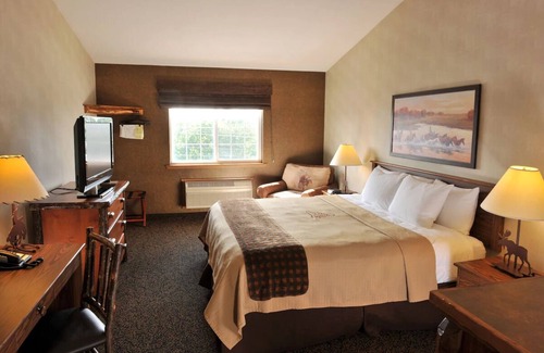 St. Joseph Hotel | Deluxe King, 1 King, Stoney Creek St. Joseph, Wild West Themed Room