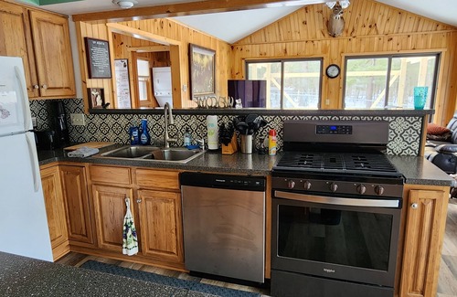 Irons Cabin | Deluxe Little Manistee River Cabin - Irons, MI