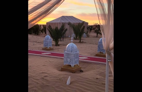 Rissani House | Deluxe triple room for three at Saharian Luxury Camp