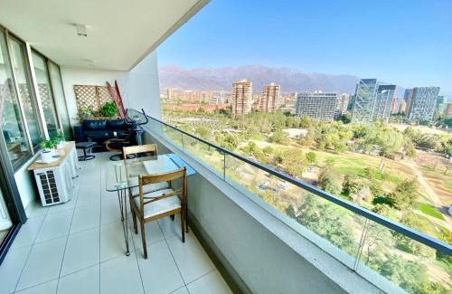 Apoquindo Apartment | Departamento con gran vista a pasos de Parque Arauco