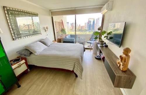 Apoquindo Apartment | Departamento con gran vista a pasos de Parque Arauco