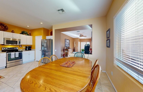 Gold Canyon House | Desert escape with gorgeous mountain view, pool, spa & expansive patio