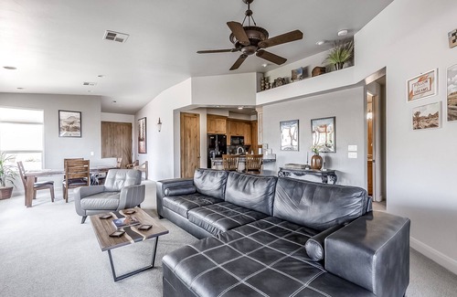 Lava Falls House | Desert gem near Zion with pool/hot tub access, fast WiFi & AC