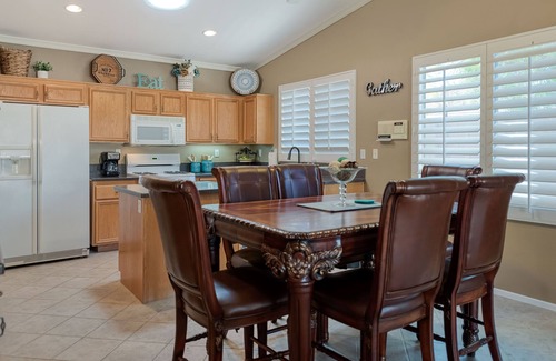 La Quinta House | Desert Getaway with Private Saltwater Pool and Hot Tub