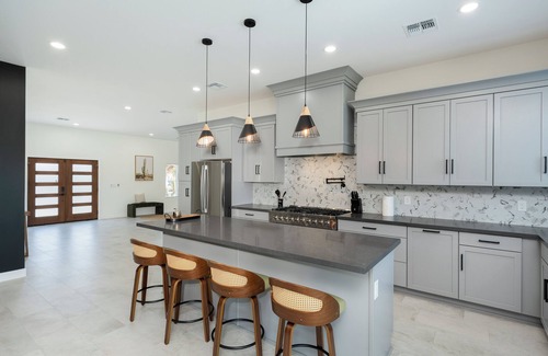 Woodleaf House | Desert Jewel: NEW 4BD Home with Game Room & Private Pool