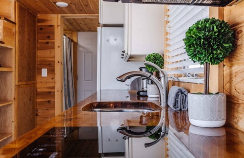 Apple Valley Apartment | Desert Oasis Home with large deck and Hot Tub