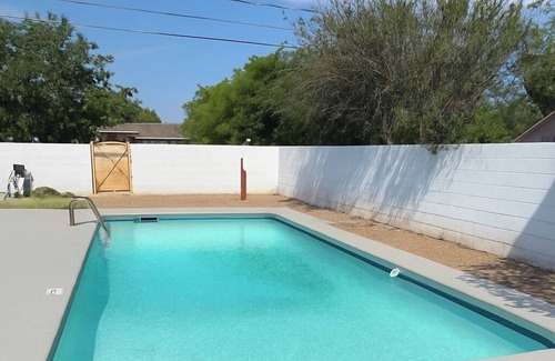 Odessa House | Desert Oasis w/Heated Pool, Fire Pit & Family Fun