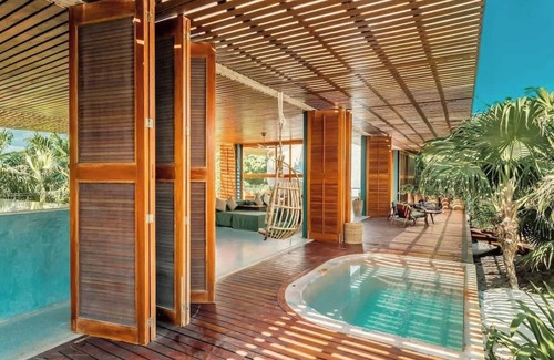 Tulum City Center House | Design awards beach Villa with 4BR and sky pool