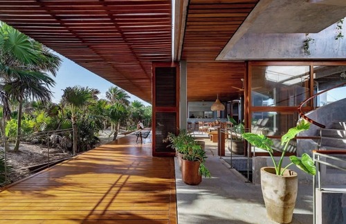 Tulum City Center House | Design awards beach Villa with 4BR and sky pool