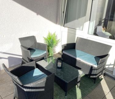 Pforzheim Apartment | Design, Hochschule, Wildpark, Zentral, Waipu TV, Netflix