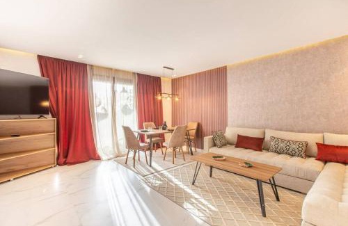 Camp El Ghoul Apartment | Design, résidence standing, Salon modern, Terrasse