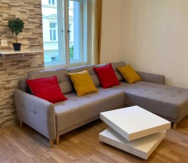 Prague 2 Apartment | Designed apartment next to Vaclav square with terrace and private garage