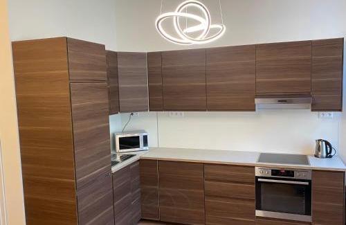 Prague 2 Apartment | Designed apartment next to Vaclav square with terrace and private garage