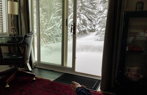 Vail Ski Chalet | Designer Chalet, Vail Golf Course, available for summer rental! #Guesthausvail