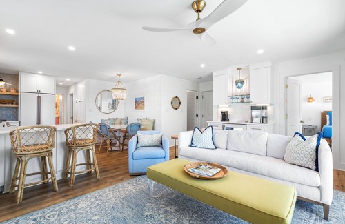 Seagrove Beach Condo | Designer Condo with Gulf Views, Heated Community Pool, and 1.5 Blocks to Beach