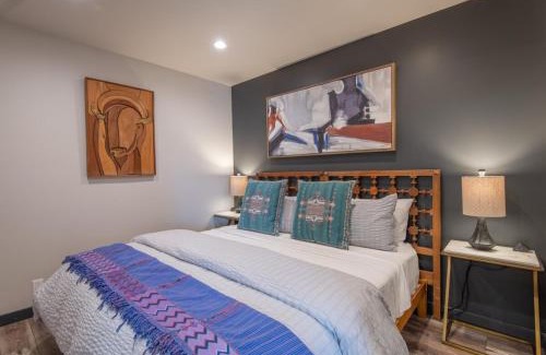 Downtown Santa Fe Apartment | Designer Loft at the Santa Fe Plaza Spacious 520 Sq Ft, King Bed
