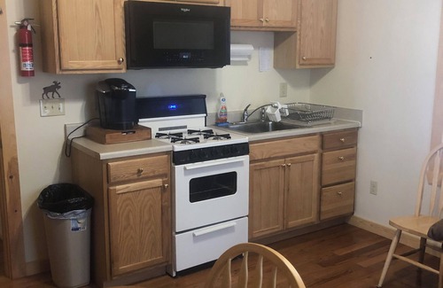 Brownville Apartment | Desirable 3-bedroom apartment with AC and WiFi steps from Pristine Schoodic Lake