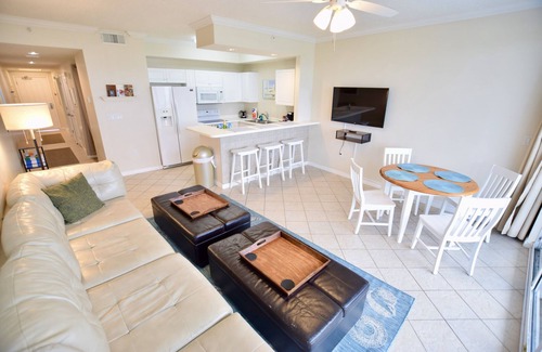 Fort Walton Beach Condo | Destin West Gulfside #507 ~Free Beach Service! Great View! Pools + Lazy River!