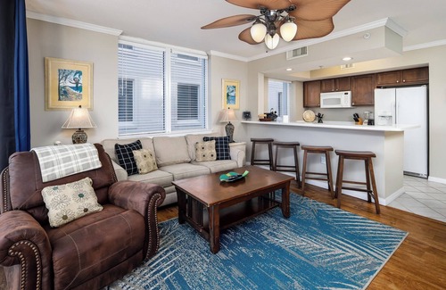 Fort Walton Beach Condo | DestinWest 1Bd Overlooking Lazy River Free Beach Service!