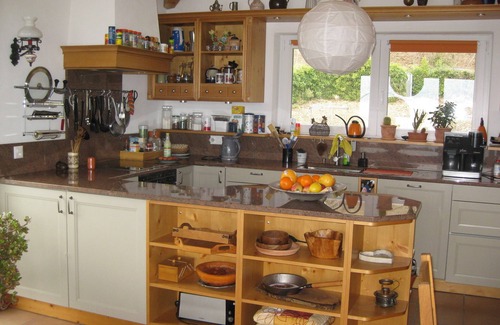 Carona House | Detached holiday home with a large garden to run around and a wonderful view