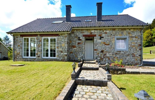 Trou de Bra House | Detached natural stone house with sunny garden and terrace modern interior